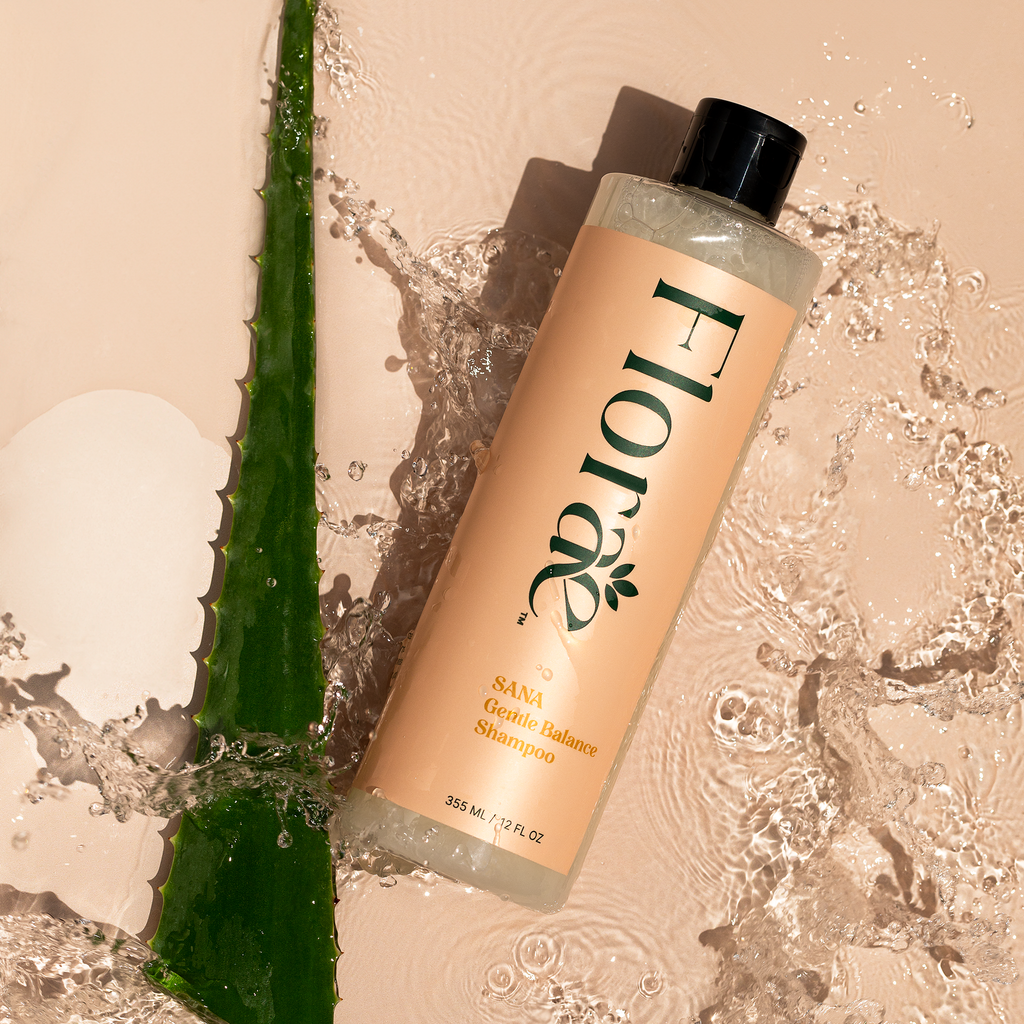 SANA Gentle Balance Shampoo - Infused w/ Hydrolyzed Collagen Floraebeauty