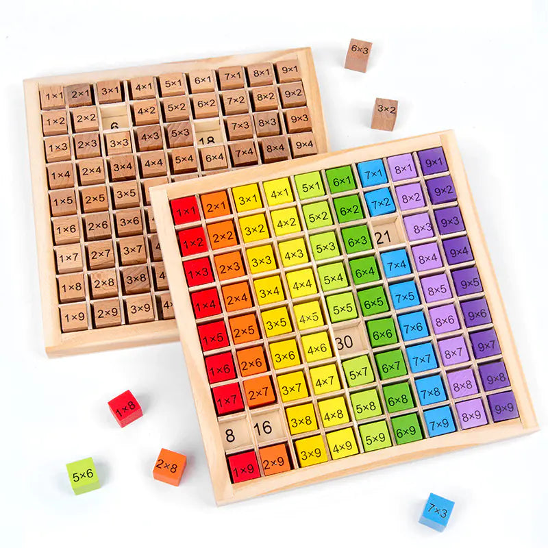 Wooden Math Blocks Pi-Mart