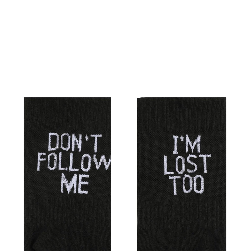 Explosive Socks DON`T FOLLOW ME I AM LOST TOO Pi-Mart