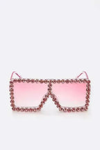 Crystal Shield Sunglasses - UV400 Protection & Oversized Fit