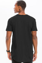 SHORT SLEEVE 4 BUTTON HENLEY SHIRT THRIXINE