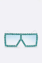 Crystal Shield Sunglasses - UV400 Protection & Oversized Fit