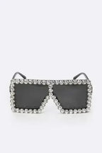 Crystal Shield Sunglasses - UV400 Protection & Oversized Fit