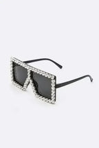 Crystal Shield Sunglasses - UV400 Protection & Oversized Fit