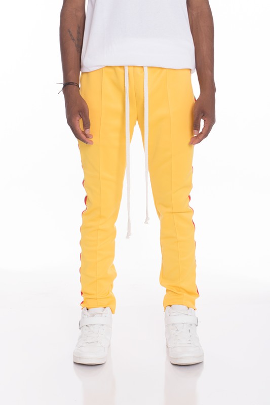 RASTA TAPED TRACK PANTS - SJB-DIAMOND ELITES