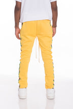 RASTA TAPED TRACK PANTS