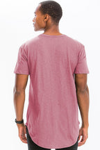 SHORT SLEEVE 4 BUTTON HENLEY SHIRT THRIXINE