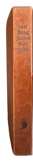 1611 King James Bible - Brown KingdomWear