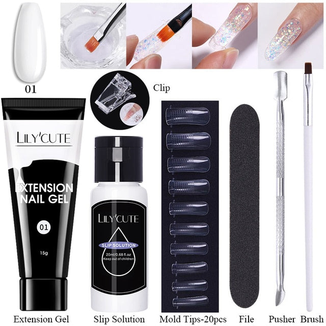 Extension Gel Set - SJB-DIAMOND ELITES