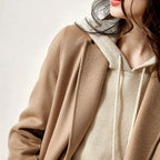 Autumn And Winter Thickening Knitted Hat Loose Sweater Pi-Mart