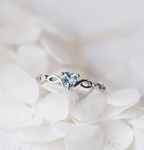 Huitan Simple Heart Ring - SJB-DIAMOND ELITES