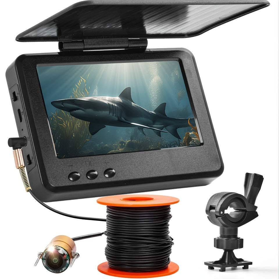 1pc Professional Fishing Set - HD Camera + Adjustable Stand + Bait Monitor | Complete Angler Kit | Multiple Sizes (1.2-6.6ft). Festival Gift, Ultimate Choice For Fishing Enthusiasts Lootquake LLC
