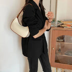 Elegant Small Shoulder Purse – Stylish Underarm Bag & Half Moon Bag for Women, Perfect Autumn Hobo Shoulder Handbag