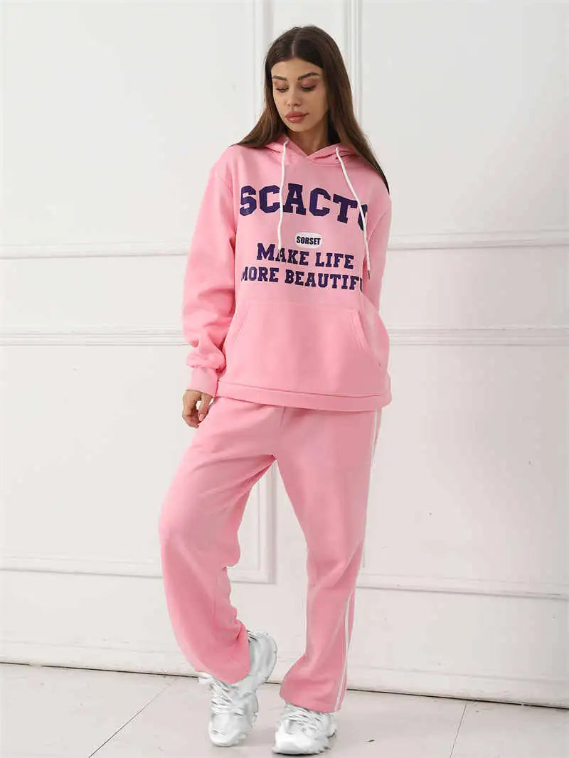 Women's Fashion Casual Printed Top Pants Set - SJB-DIAMOND ELITES