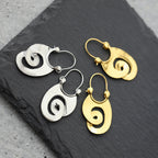 Spiral Design Ear Ring Retro Geometry Pi-Mart