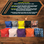 Kansas City Football Team Pro Style Cornhole Boards ACL regulation - SJB-DIAMOND ELITES