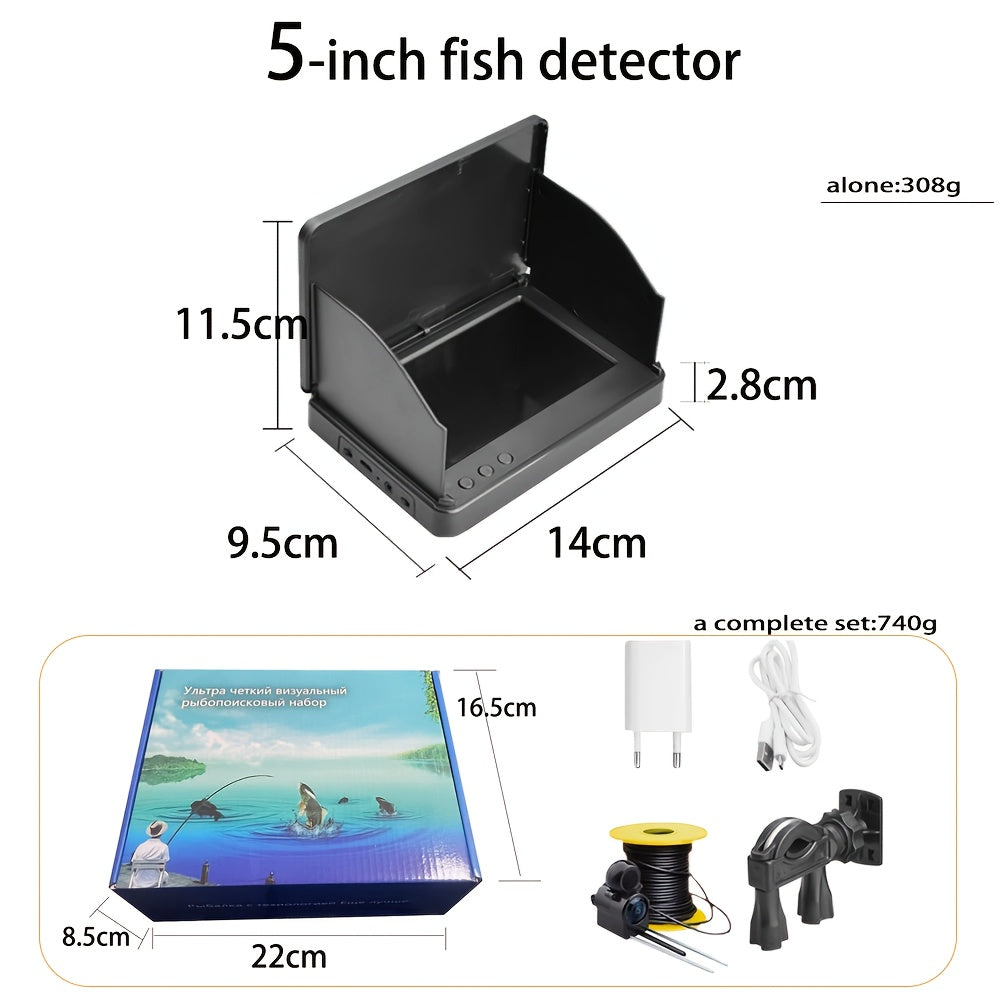 1pc Professional Fishing Set - HD Camera + Adjustable Stand + Bait Monitor | Complete Angler Kit | Multiple Sizes (1.2-6.6ft). Festival Gift, Ultimate Choice For Fishing Enthusiasts Lootquake LLC