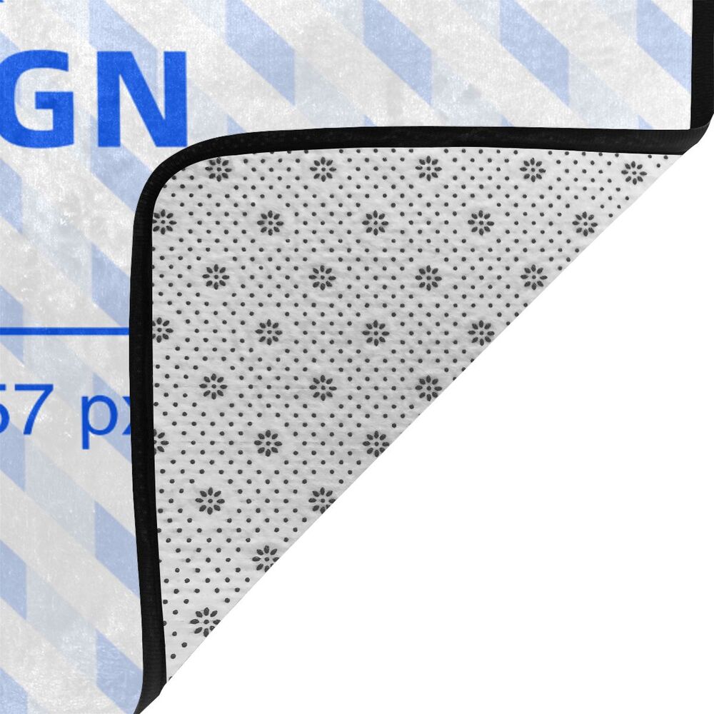 Flannel Absorbent Non-slip Easy-care Floor Mat Pi-Mart