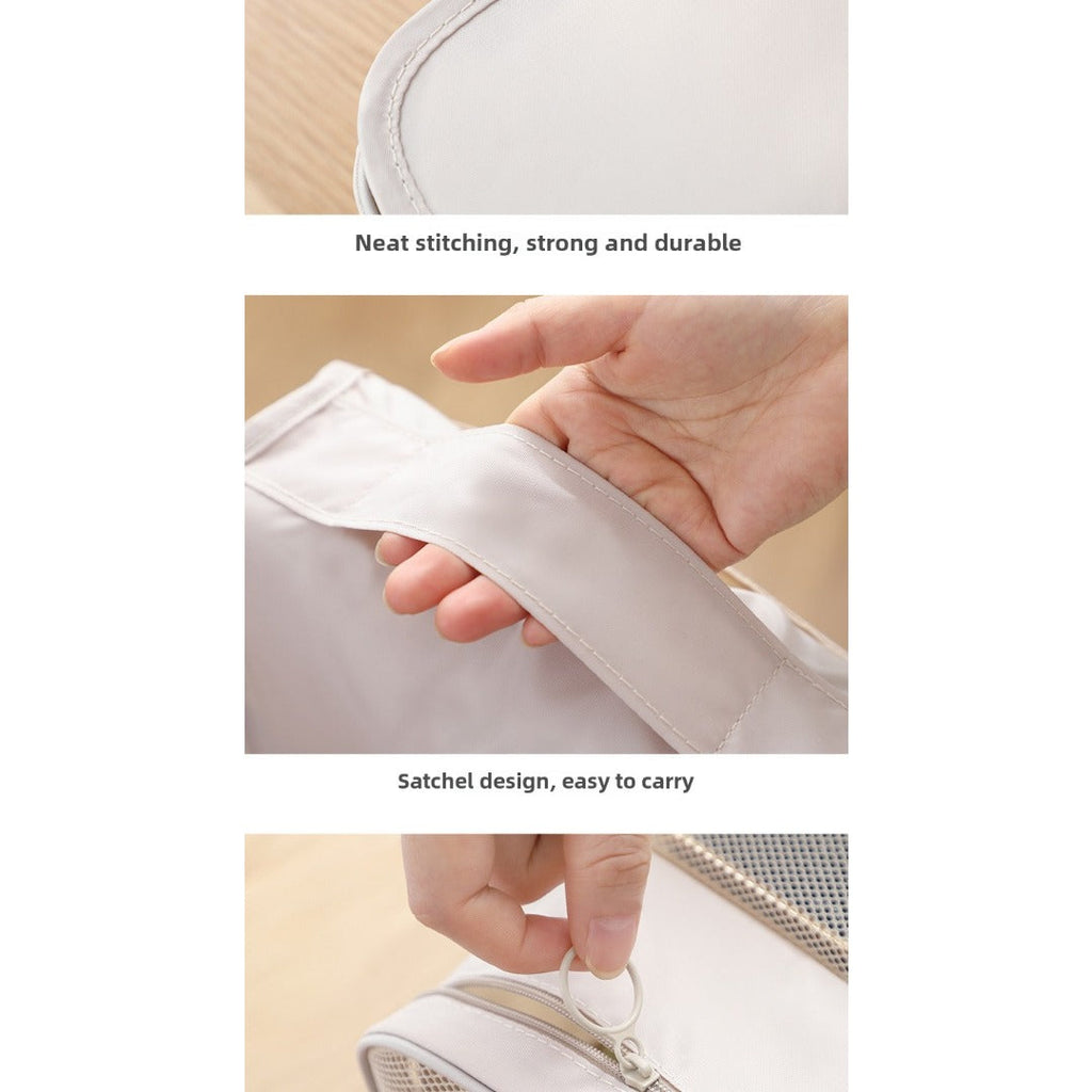 Travel Waterproof Makeup Portable Wash Bag, Large Capacity Makeup Bag Hook Bag, Toiletry Bag for travel - SJB-DIAMOND ELITES