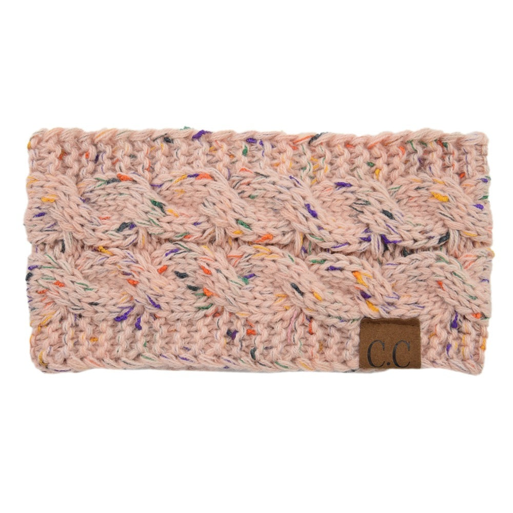 European And American Knitted Hairband Wool Variegated Pi-Mart