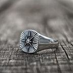 Polaris Star Signet Ring - SJB-DIAMOND ELITES