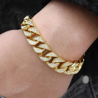 Miami Curb Cuban Chain Bracelet Pi-Mart