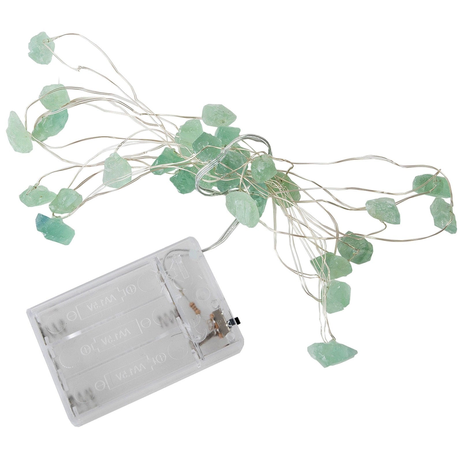 Green Crystal Stone Lamp - SJB-DIAMOND ELITES