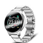 New Ceramic Smart Sport Fitness Watch For Women With Heart Rate Blood Pressure Monitor For Android and  IOS Sistems Sport Multifunctional Steel Belt Smartwatch - SJB-DIAMOND ELITES
