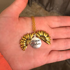 Sunflower Pendant Necklace - SJB-DIAMOND ELITES
