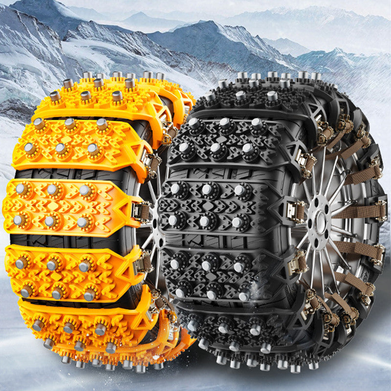 Car Tire Emergency Type Universal Rubber Beef Tendon Snow Nonskid Chain