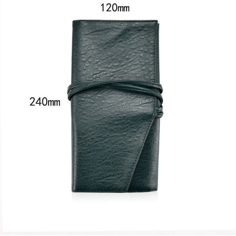 Retro Cosmetic Pen And Brush Storage Bag Pi-Mart