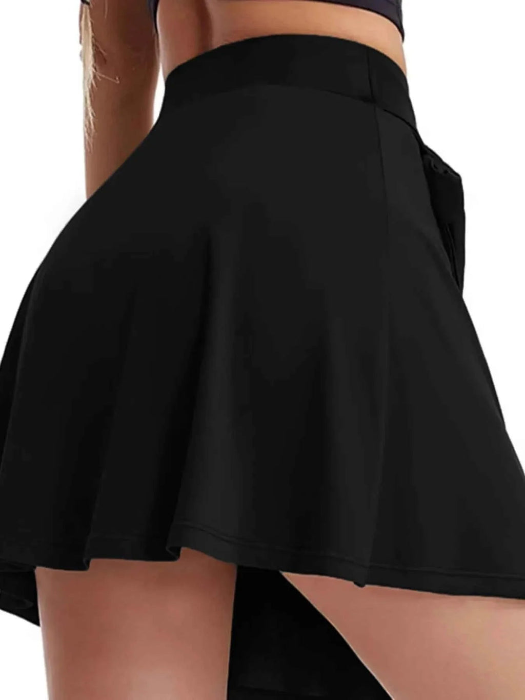High Waist Active Skirt with Lining THRIXINE