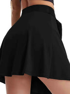 High Waist Active Skirt with Lining THRIXINE