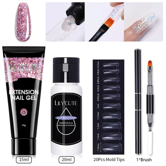 Extension Gel Set - SJB-DIAMOND ELITES