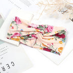 Sweat-absorbent And Anti-perspirant Bundled Headband With Wide-brimmed Print Headband Pi-Mart