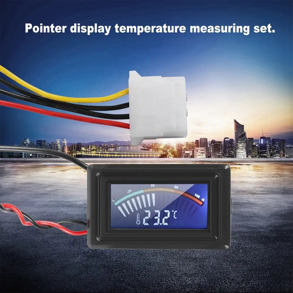 PC Water Cooling System Pointer Display Thermometer Temperature Meter - SJB-DIAMOND ELITES