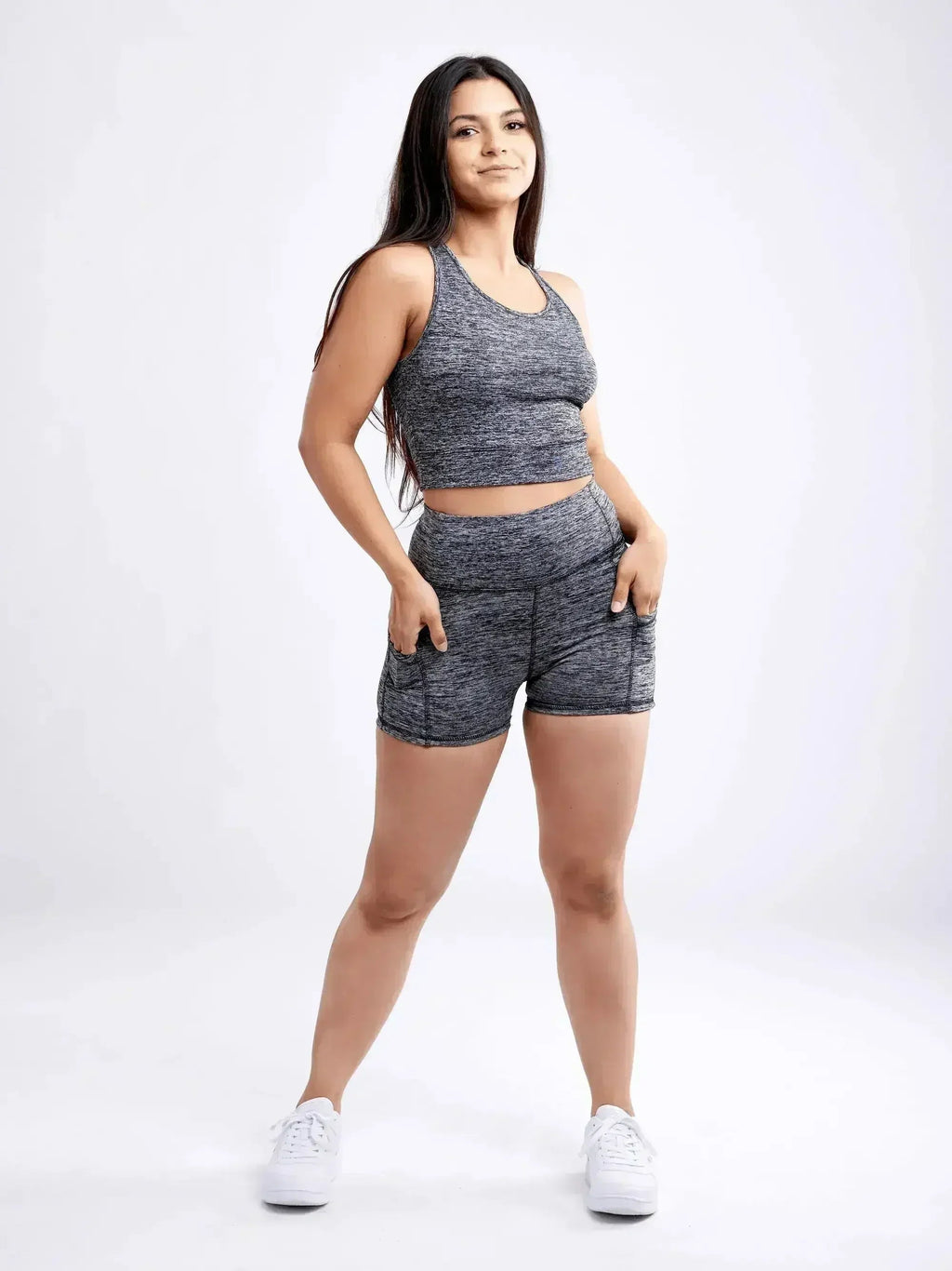 Racerback Training Crop Tank – Lightweight & Breathable for Workouts - SJB-DIAMOND ELITES