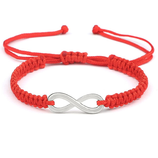 Infinity Charm Couple Bracelet Pi-Mart