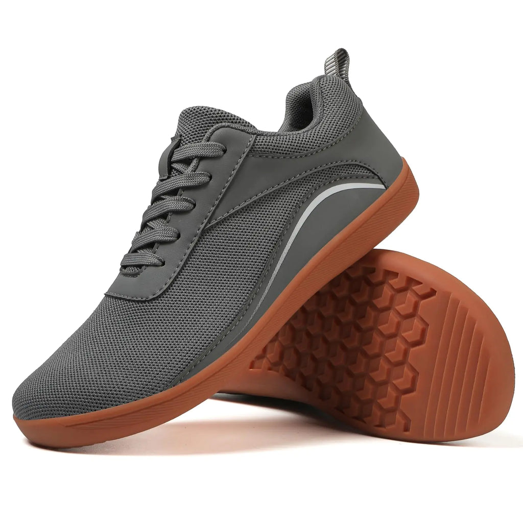 EUHBLE Barefoot Shoes Women|Wide Toe Box Shoes Women|Zero Drop Shoes Women|Minimalist Shoes Women Grey Pi-Mart