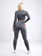 Long-Sleeve Crop Top - SJB-DIAMOND ELITES