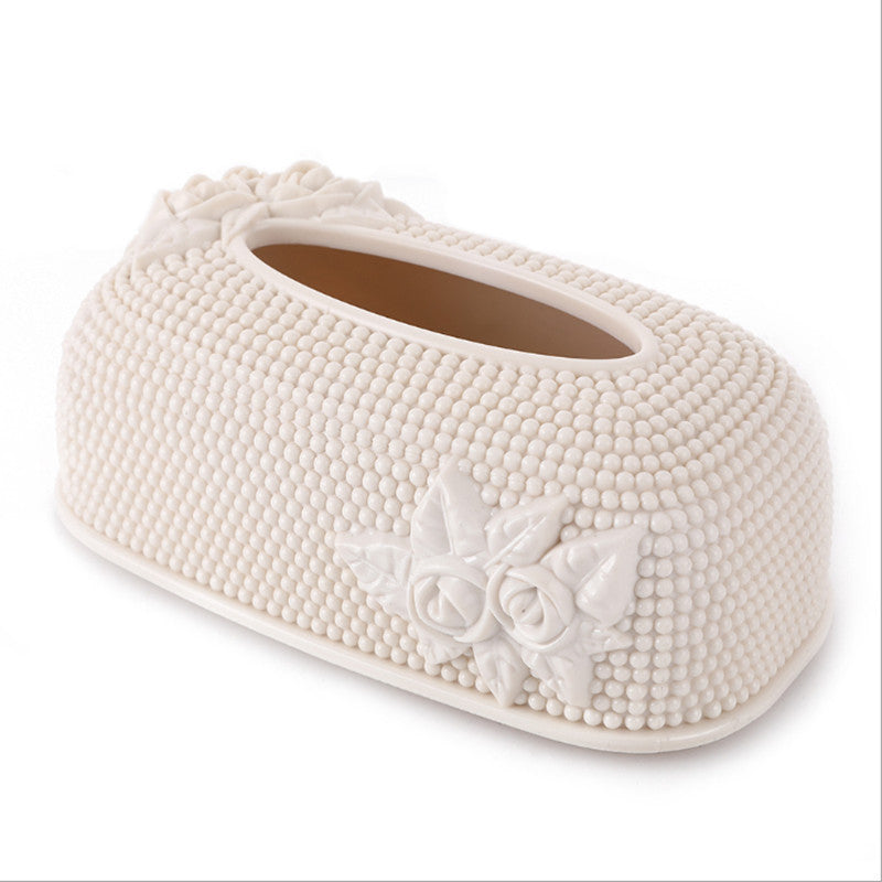European Style Acrylic Tissue Box Fashion Creative