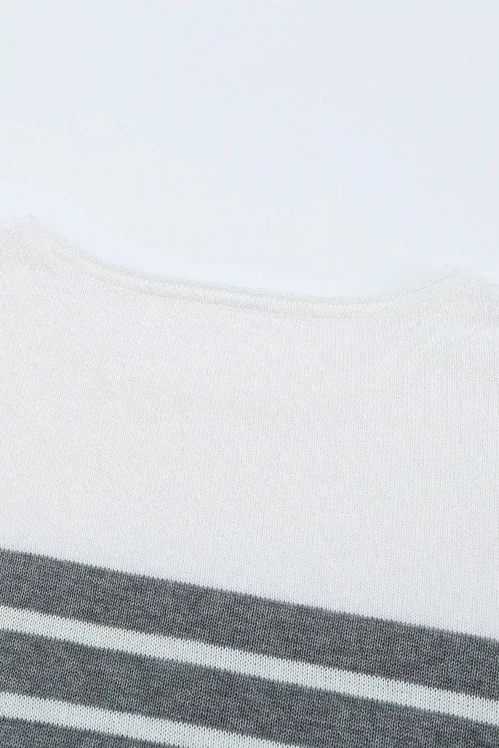 Striped Colorblock Sweater - SJB-DIAMOND ELITES