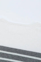 Striped Colorblock Sweater - SJB-DIAMOND ELITES