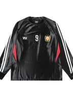 Men's Athletic Performance Soccer Jersey Sweatshirt with Number 9
