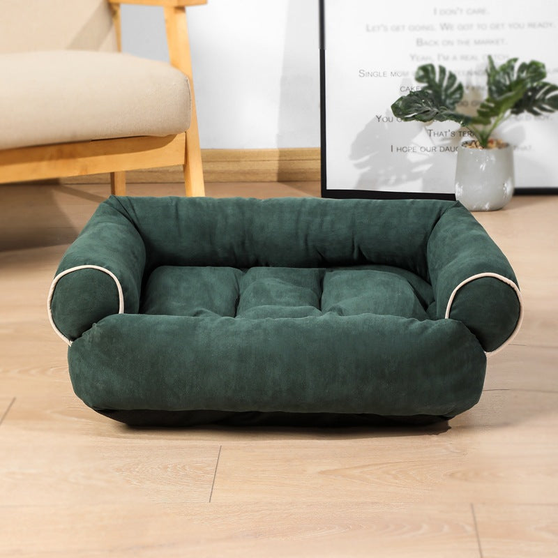 Dog Sofa Bed Sleeping Bag Kennel Cat Puppy Sofa Bed Pet House Winter Warm Beds Cushion Pi-Mart