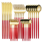 Stainless Steel Tableware Knife Fork And Spoon Western Tableware Gift Set