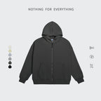 Plush Loose Retro Shark Head Hooded Sweatshirt Sports Suit