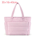 Women's Cotton Handbag Large Zipper Travel Essential Pi-Mart