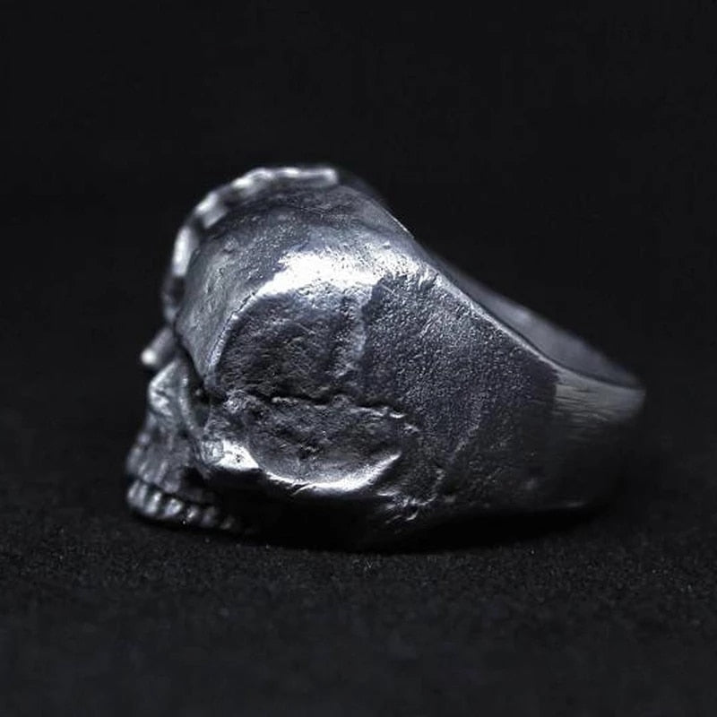 Men's Gothic Skull Ring - SJB-DIAMOND ELITES