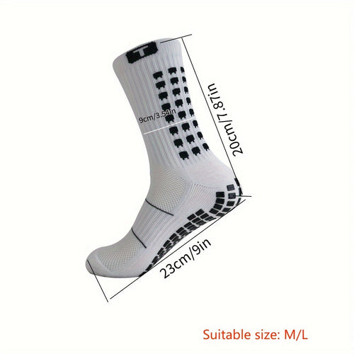 1pair Non-slip Sports Socks Football Socks Running Basketball Socks Lootquake LLC